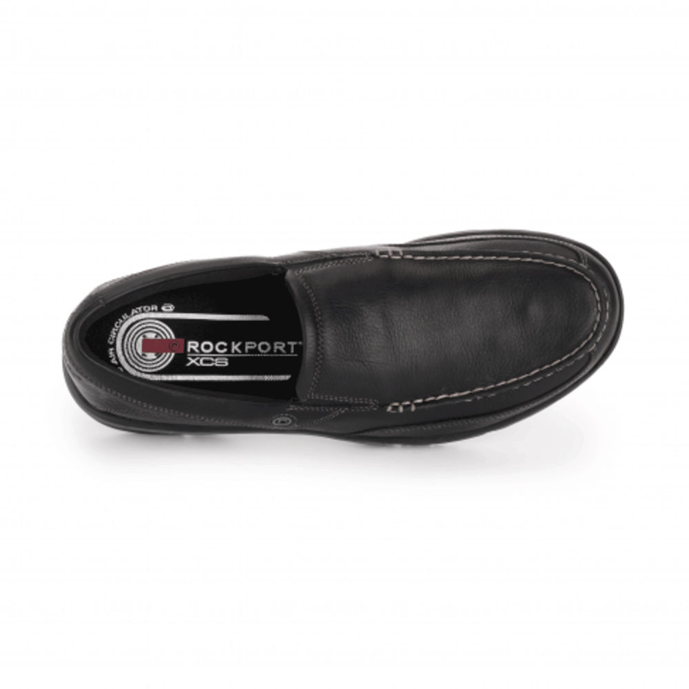 Rockport Singapore Mens Slip-On - City Play Eberdon Black - IA3061249